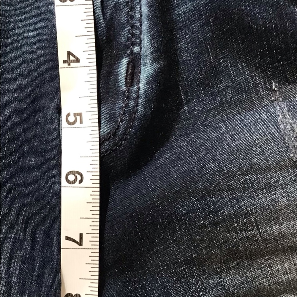 Rock Revival Women's Dark Blue Skinny Moto Jeans sz 28 - Picture 13 of 15